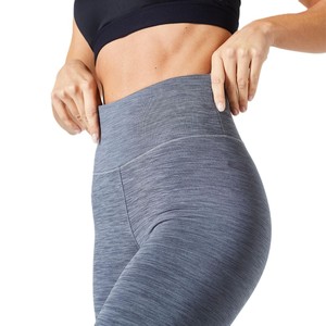 Leggings pour femmes de qualité supérieure, taille mi-haute, impression personnalisée, tissu respirant, motif uni, logo personnalisé, leggings de yoga - Product Image 4