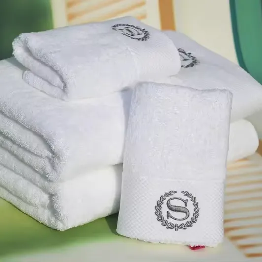 Can Be Customaied High Quality Hotel Cotton Towel Sets