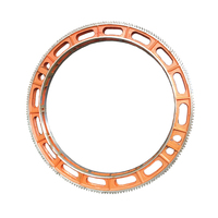 Anneau d'engrenage forgé sur mesure de grand diamètre, non standard, marque YMJX, 2000 kg, garantie 1,5 an