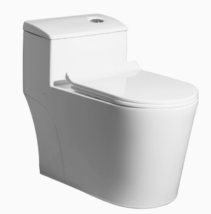 โถสุขภัณฑ์เซรามิคลายหินอ่อนแบบสองชิ้น สำหรับห้องน้ำวิลล่าหรู - Product Image 1
