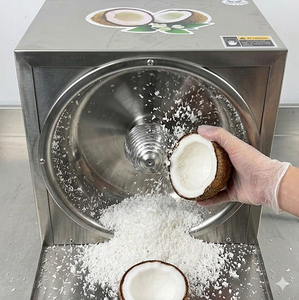 Máquina Eléctrica de Acero Inoxidable para Procesar Coco, Rallador de Coco, Trituradora de Pulpa de Coco, Máquina para Rallar y Desgranar - Product Image 5