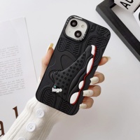 Coque de téléphone antichoc en silicone 3D motif dessin animé pour iPhone 17 16 15 14 13 Pro Max – Design tendance