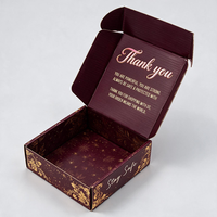 Boîtes d'expédition en carton recyclable personnalisées avec impression de logo quadricolore pour l'emballage de vernis à ongles, d'huile et de shampoing