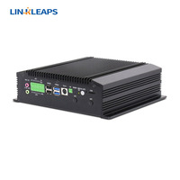Mini PC Industrial sin Ventilador con Procesador I5 7200U/I7 7500U, 4 Puertos GbE LAN, 2 Puertos PoE, 4 Puertos COM, 9 a 36V