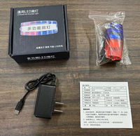 Lámpara de Hombro con Luz Estroboscópica LED para Patrulla Nocturna de Seguridad