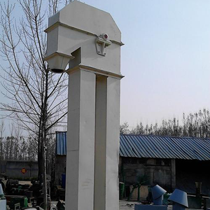 Çimento Fabrikası için Ağır Hizmet Tipi Kauçuk Bantlı Kova Asansörü - Product Image 4