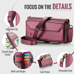 2024 bolso de mujer con billetera para teléfono para <span class=keywords><strong>ipone</strong></span> 16 pro Max pequeño bolso cruzado estilo funda para teléfono celular bolsas para iPhone 15 14 13 - Product Image 5