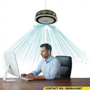 Ventilador de Techo Moderno con Motor DC y Luz LED, 5 Velocidades, Funcionamiento Silencioso, Eficiencia Energética, Diseño Floral Elegante - Product Image 1