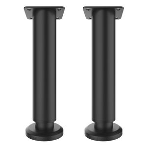 Pieds de table basse en métal télescopiques à hauteur réglable et pivotante pour meuble canapé-lit meuble <span class=keywords><strong>TV</strong></span> coussinets surélevés pieds de support - Product Image 4