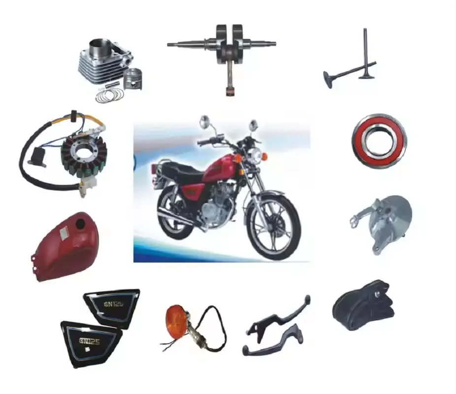 Chất lượng cao YAMAHA GN125 phụ tùng mới 125cc nhựa và cơ thể phần động cơ CDI Hệ thống đánh lửa cho cg125 mô hình bán buôn