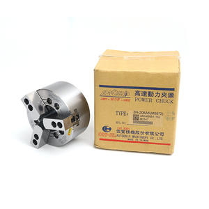 Taiwan Chia-Ho 3H-206 Alloy Steel Three-Jaw Hydraulic <b>Chuck</b> Hollow 3 Jaw <b>Chuck</b> - Product Image 2