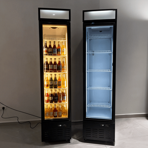 Vitrine Réfrigérée Commerciale Compacte pour Glaces, Congélateur Sans Givre, Réfrigérateur Slim pour Hôtels, à <span class=keywords><strong>Vendre</strong></span> - Product Image 2