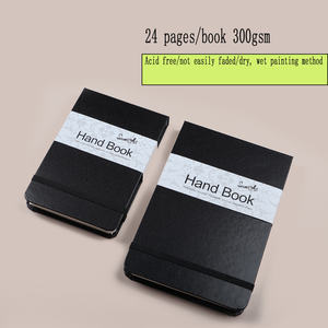 Album da <span class=keywords><strong>Disegno</strong></span> per Acquerello da Viaggio, 24 Fogli a Grana Media Grossa, Carta 300g, Libro Tascabile per <span class=keywords><strong>Disegno</strong></span> - Product Image 1