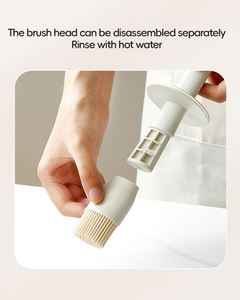 Kitchen Cooking Heat Resistant Silicone Vinegar Salad Barbecue Cake Bread Butter Baking BBQ Oil Basting <b>Brushes</b> <b>Bottle</b> - Product Image 3