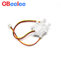 Capteur de débit d'eau en plastique POM de type U BL-SLL-HW06C, qualité alimentaire, débitmètre compteur 0,15-1,5 L pour chaudière domestique, port d'entrée 6 mm