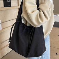 Sac fourre-tout en tissu Oxford personnalisable en gros, réutilisable, imperméable, sac à bandoulière pour femme, durable, grande capacité pour les voyages d'affaires