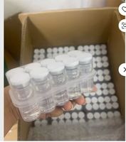 Boîte de rangement transparente en plastique pour flacons de peptides de 3 ml et 5 ml, 10 emplacements