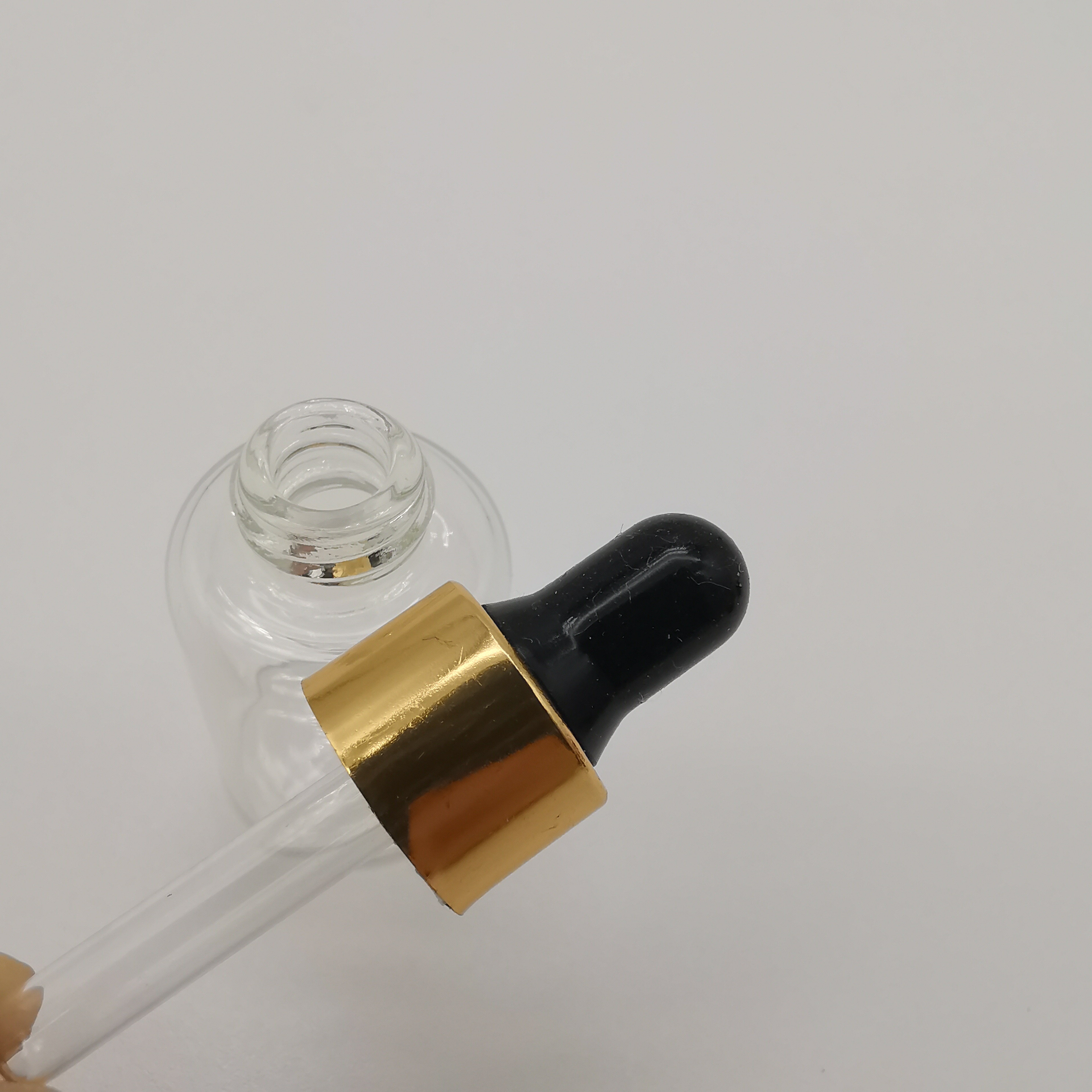 1ml 2ml 3ml Glass Lotion Bottles Cylinder Glass Serum Dropper Bottle