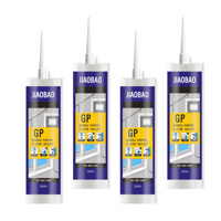 Colle adhésive transparente GP de haute qualité pour verre, étanche aux intempéries, prix direct usine, mastic silicone