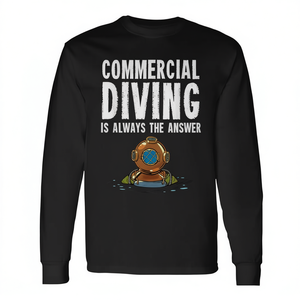 Camiseta de manga larga para buceo comercial para buceadores y entusiastas del agua - Product Image 2