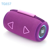 TG657 Altavoz inalámbrico BT V5.3 1500mAh Escritorio BT Soporte Tarjeta TF Altavoz inalámbrico portátil para exteriores