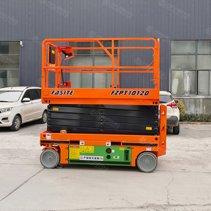 Plateforme de travail aérienne hydraulique industrielle, élévateur à ciseaux mobile autonome à performance stable FZPT1012D (contactez notre service commercial) - Product Image 1
