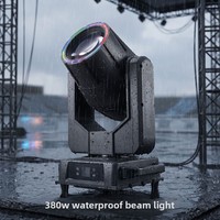 Projecteur étanche 380W pour extérieur, contrôle DMX512, éclairage de scène, magasin, salle de spectacle, danse