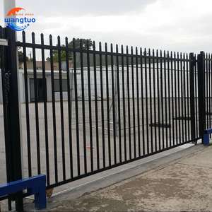 Ucuz konut çelik dekoratif çit mızrak üst güvenlik Anti tırmanma demir çelik çit Metal <span class=keywords><strong>Picket</strong></span> ferforje çit - Product Image 6