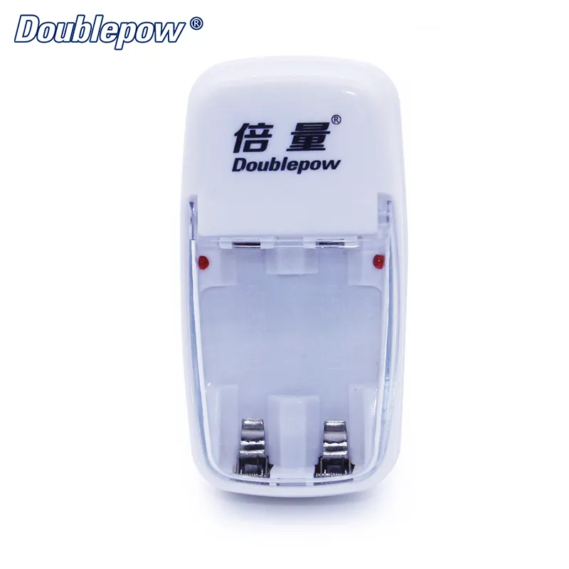Doublepow 2 슬롯 B01 1.2V AA/AAA Ni-MH/Ni-CD 충전식 배터리 용 LED 급속 충전기