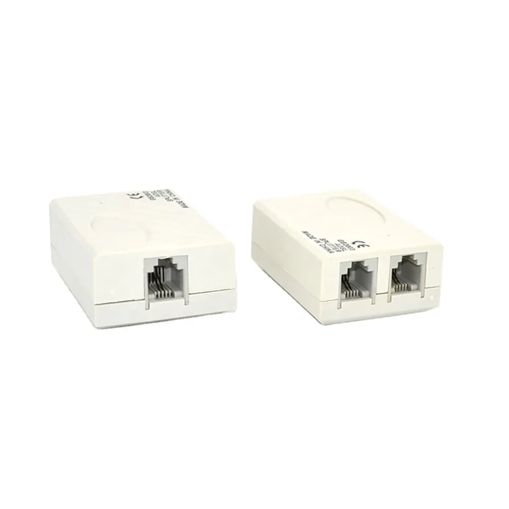 ADSL RJ11 RJ45 Telefon Breitband Splitter Telekommunikation ADSL Modem Telefon Telefon Voice Splitter