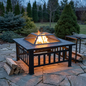 Brasero sans fumée, Barbecue au charbon de bois, Poê<span class=keywords><strong>le</strong></span> de jardin, Équipement de cuisine extérieure, Chauffage au bois, Direct usine - Product Image 1