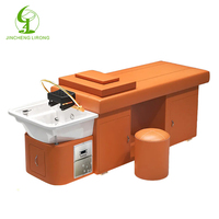 Jincheng Multifonctionnel Thai Salon Shampooing Spa Lit Simple Edition Cycle de l'Eau Shampooing Lit avec Lampe