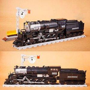 Juguetes creativos para niños <span class=keywords><strong>Bigboy</strong></span> Track Classic Steam Train Building Block Diy Track Building Blocks - Product Image 2