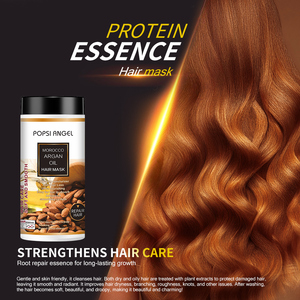 Mascarilla Capilar Profesional de Aceite de Nuez Marroquí con Queratina ODM 1000ml, Colágeno Orgánico Coreano, Productos Hidratantes para el Crecimiento del Cabello de Salón y Spa - Product Image 4