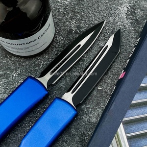 UTX-85 Blue Outdoor Pocket Knife MT <b>Camping</b> <b>Multi</b> Functional Industrial Hunting Fishing EDC <b>Tool</b> Portable Daily Knife - Product Image 2