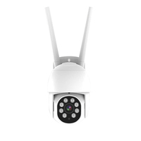 2K 3MP Dış Mekan PTZ Güvenlik Kamerası Kablosuz WiFi Ağ Gözetleme Kamerası Ev Bahçesi için Beyaz Kubbe CCTV