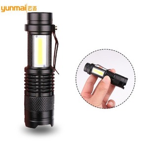 SK68 COB LED ไฟฉายแบบชาร์จไฟได้มินิแทคติคอลไฟกลางแจ้งแหล่งกำเนิดแสงสีขาว - Product Image 3