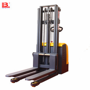 1000kg 2000kg 포크 리프팅 높이 3 미터 개인화 된 자동 리프트 지게차 스탠드 전체 전기 스태커 지게차 - Product Image 2