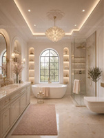 Conception d'intérieur personnalisée, aménagement optimisé du espace, rendu 3D, conception de villa de luxe, service de projet de villa