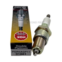 Bougie d'allumage NGK pour système d'allumage automobile 91881 PGR5AGP11 pour JAC REFINE M4 2019-, Bin Yue 2007-, REFINE M1 MPV 2002-