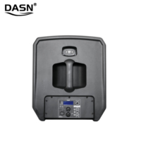 Sistema de PA con Subwoofer de 12 Pulgadas DASN B15, Altavoz de Columna Profesional Activo para Interiores y Exteriores, Escenario, Fiestas y DJ, 4000W de Potencia Pico y 1000W RMS