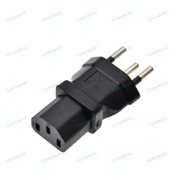 Adaptateur secteur suisse Type J SEV 1011 vers IEC C13, adaptateur de voyage suisse mâle vers C13 femelle PDU/UPS Server 10A250V