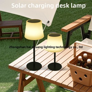 Lampada da Tavolo LED Solare per Esterni, Stile Nordico, <span class=keywords><strong>RGB</strong></span>, Impermeabile, Ricaricabile, Decorativa per Ristoranti e Campeggio - Product Image 1