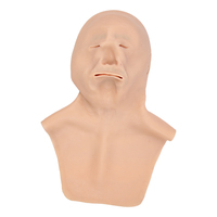Masque réaliste pour homme âgé, couvrant toute la tête, masque facial en silicone de haute qualité, masque de cosplay, masques de tête pour fête