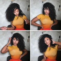 Extensions de cheveux bouclés birmans 12A, 100 % naturels, vierges, non traités, en cheveux humains véritables pour femmes noires, sans perte ni nœuds, peuvent être teints
