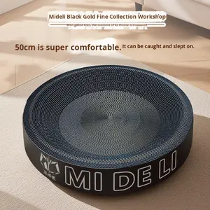 Cama para Gato com Placa de Arranhar, Papel Corrugado Reforçado e Resistente ao Desgaste, Não Fácil de Quedar, para Brincar e Dormir - Product Image 5