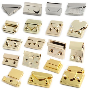 Cierre de Metal Resistente con Bloqueo a Presión para Bolsos de Lujo, Carteras, Bolsos de Cuero, Accesorios para Bolsos DIY - Product Image 1