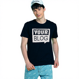 เสื้อยืดคอตตอน 100% แบบใหม่ ระบายอากาศได้ดี ไซส์ใหญ่ สไตล์ลำลอง  รับสกรีนโลโก้ตามสั่ง ขายส่ง - Product Image 4
