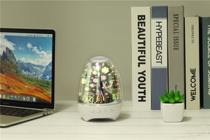 2023 thiết kế mới có thể sạc lại ngoài trời trong nhà phát sáng ánh sáng loa âm nhạc với ánh sáng đầy màu sắc - Product Image 5