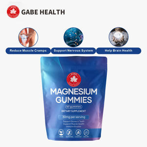 Gommes de glycinate de magnésium de qualité supérieure pour un sommeil profond et une relaxation musculaire - Saveur baies - Complément alimentaire bien-être pour adultes - Product Image 1